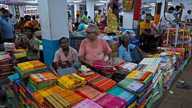 Santipur Saree Market